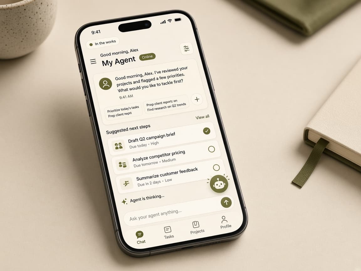 Agentic mobile preview